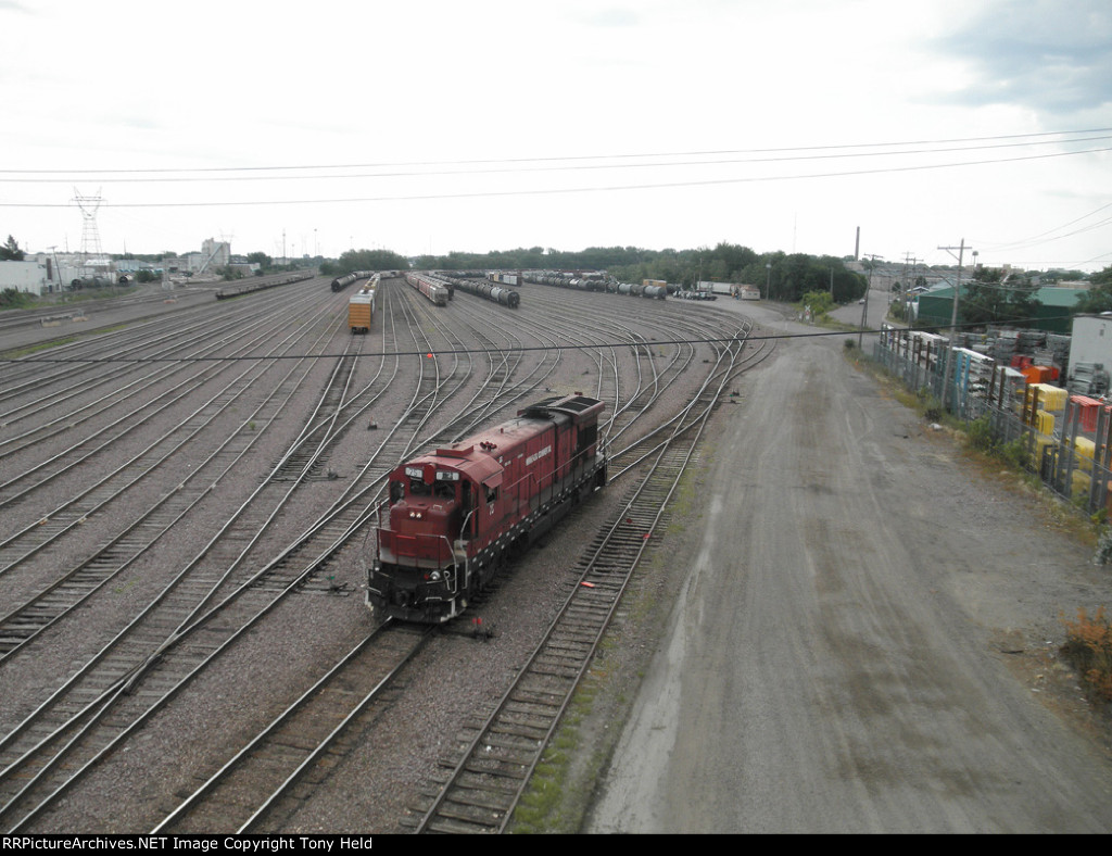 Heading In For The Outbound Loads